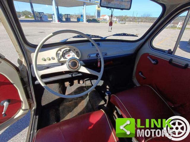 FIAT 600 LIBRETTO E TARGHE ORIGINALI