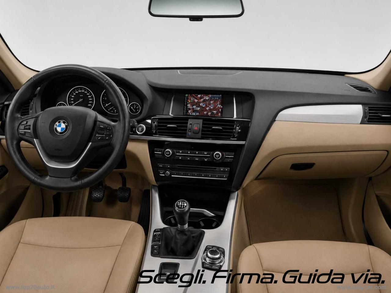 BMW X3 xDrive20d|PELLE TOTALE|8 GOMME