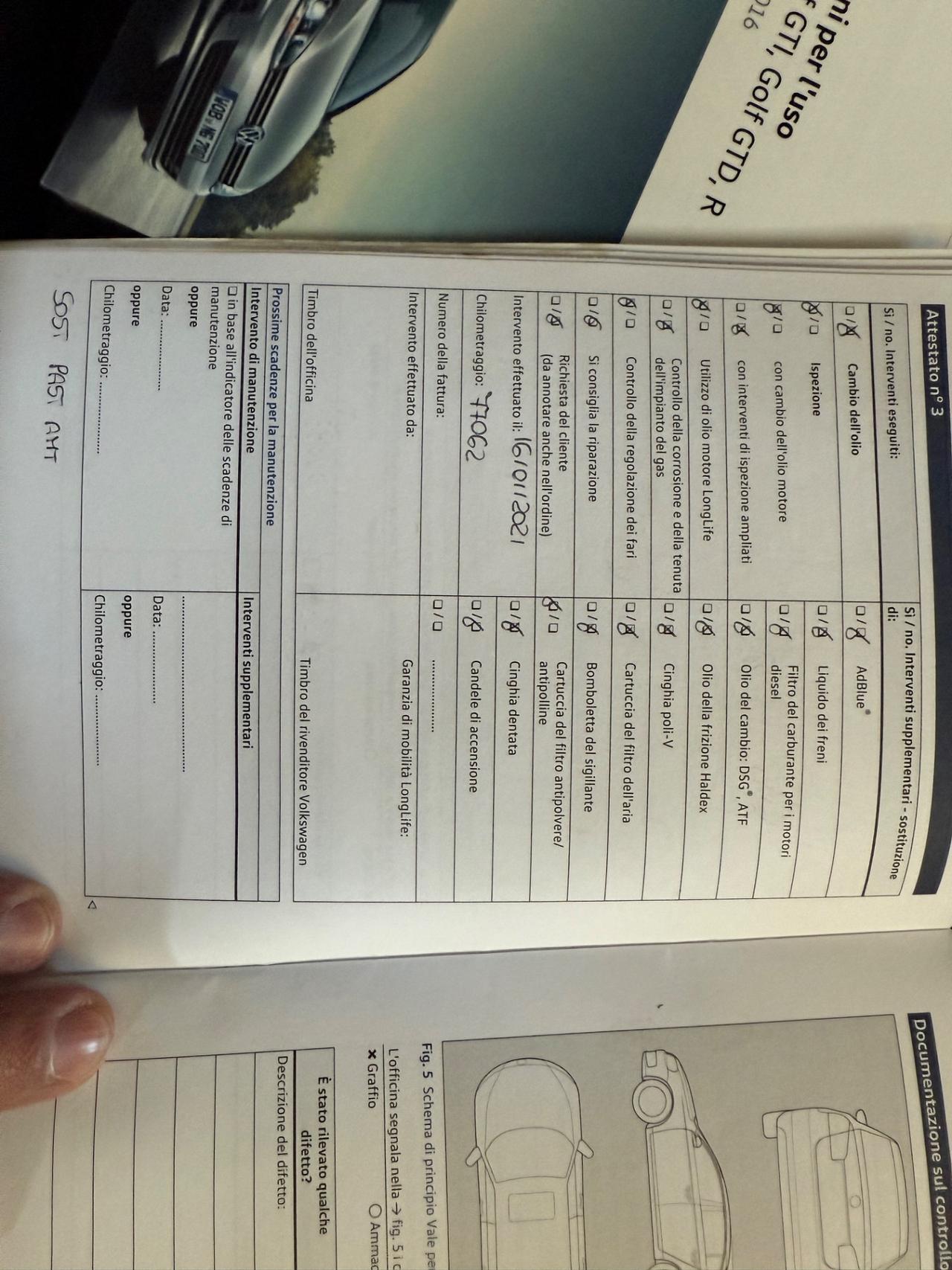 Volkswagen Golf 1.6 TDI 110 CV DSG 5p. Business UNICO PROPRIETARIO