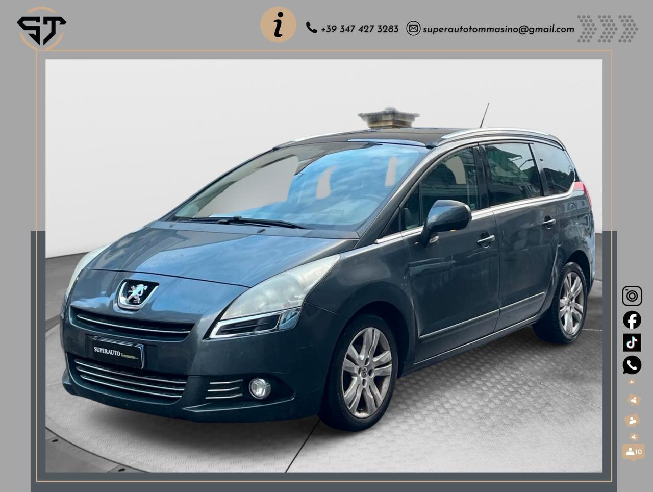 Peugeot 5008 1.6 HDi 112CV tagliandata