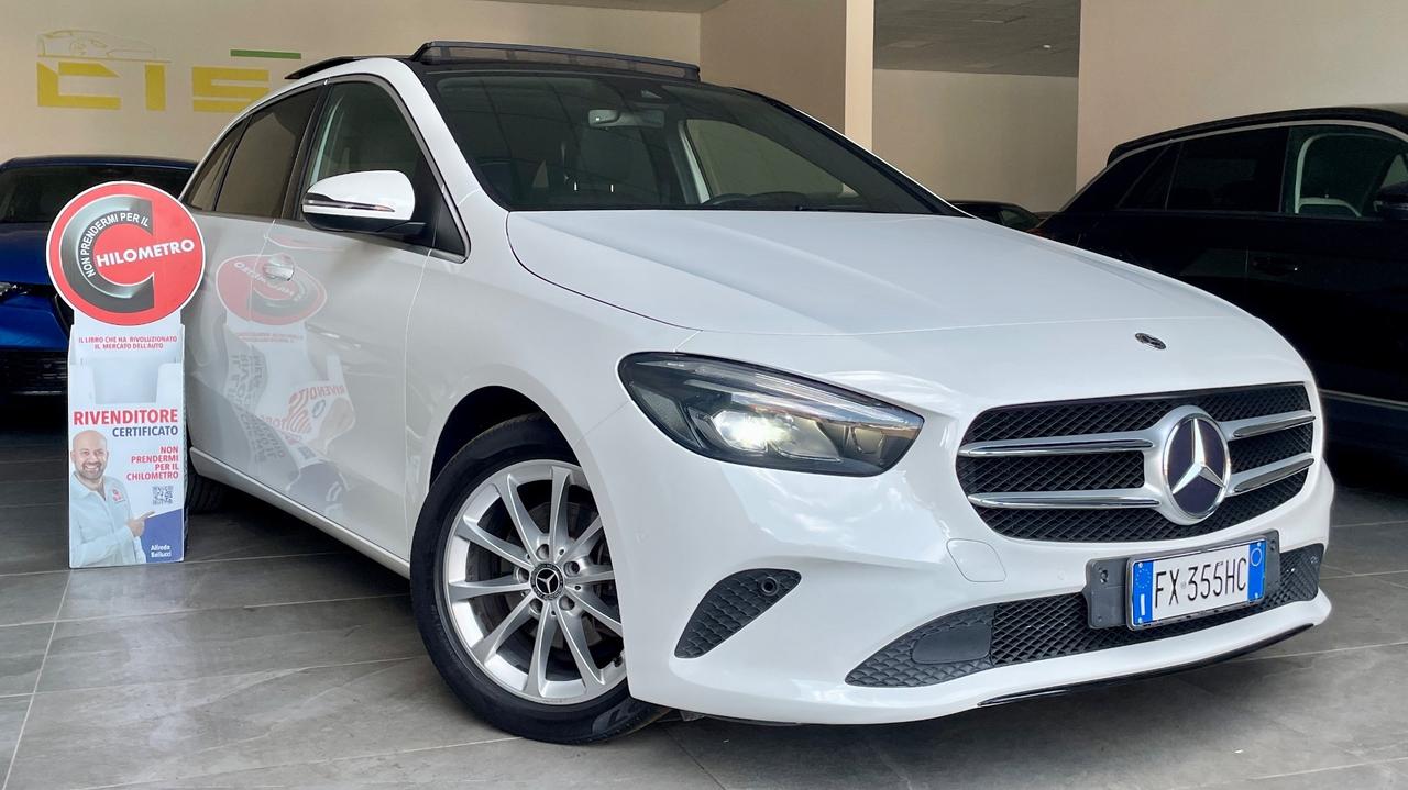 MERCEDES-BENZ CLASSE B 180D PREMIUM 116 CV - PELLE, FULL LED, NEOPATENTATI