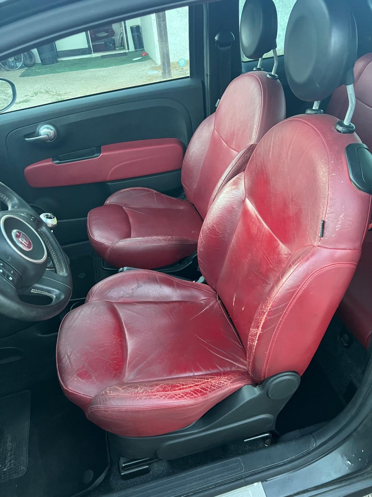 Fiat 500 0.9 TwinAir Turbo Matt Black tetto