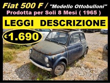 Fiat 500 8 Bulloni 1965 LA PIU' RARA