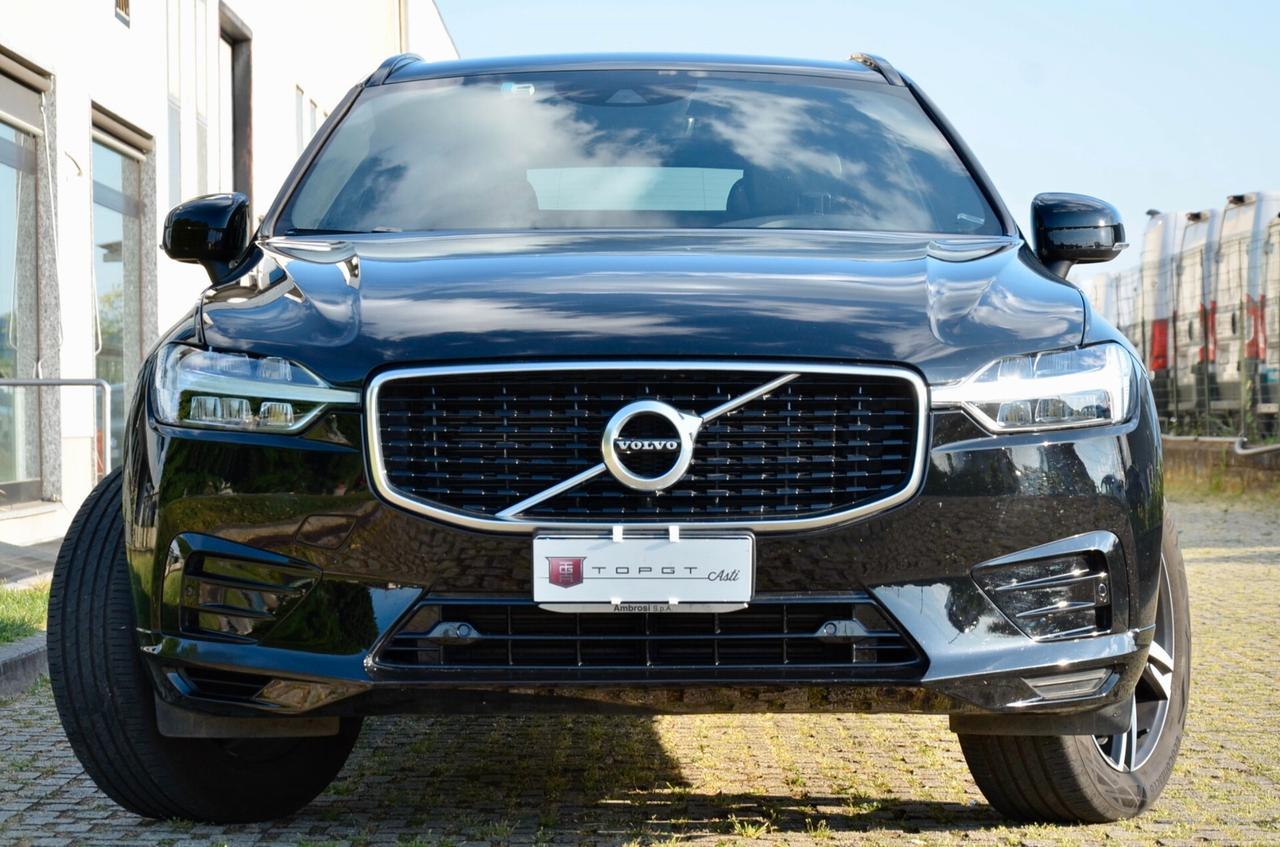 VOLVO XC60 2.0 d4 R-DESIGN AWD 190cv GEARTRONIC, UNICOPROPRIETARIO, UFF ITALIANA, EURO 6D, FULL LED, NAVI, 19", PERMUTE