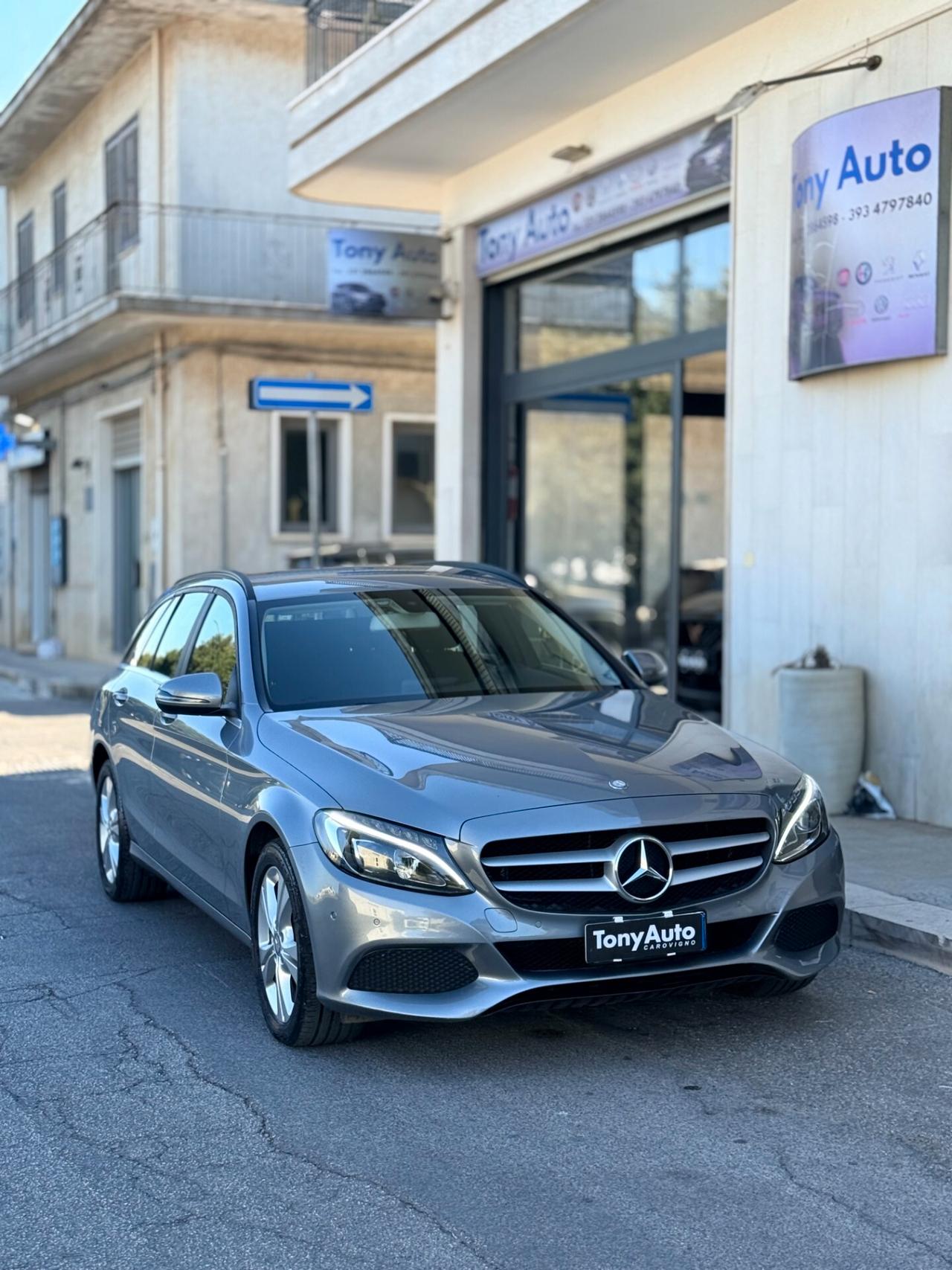 Mercedes-benz C 220 SW d Sport Plus auto NAVI,FULL LED, SENSORI DI PARCHEGGIO,BLUETOOTH,ANDROID