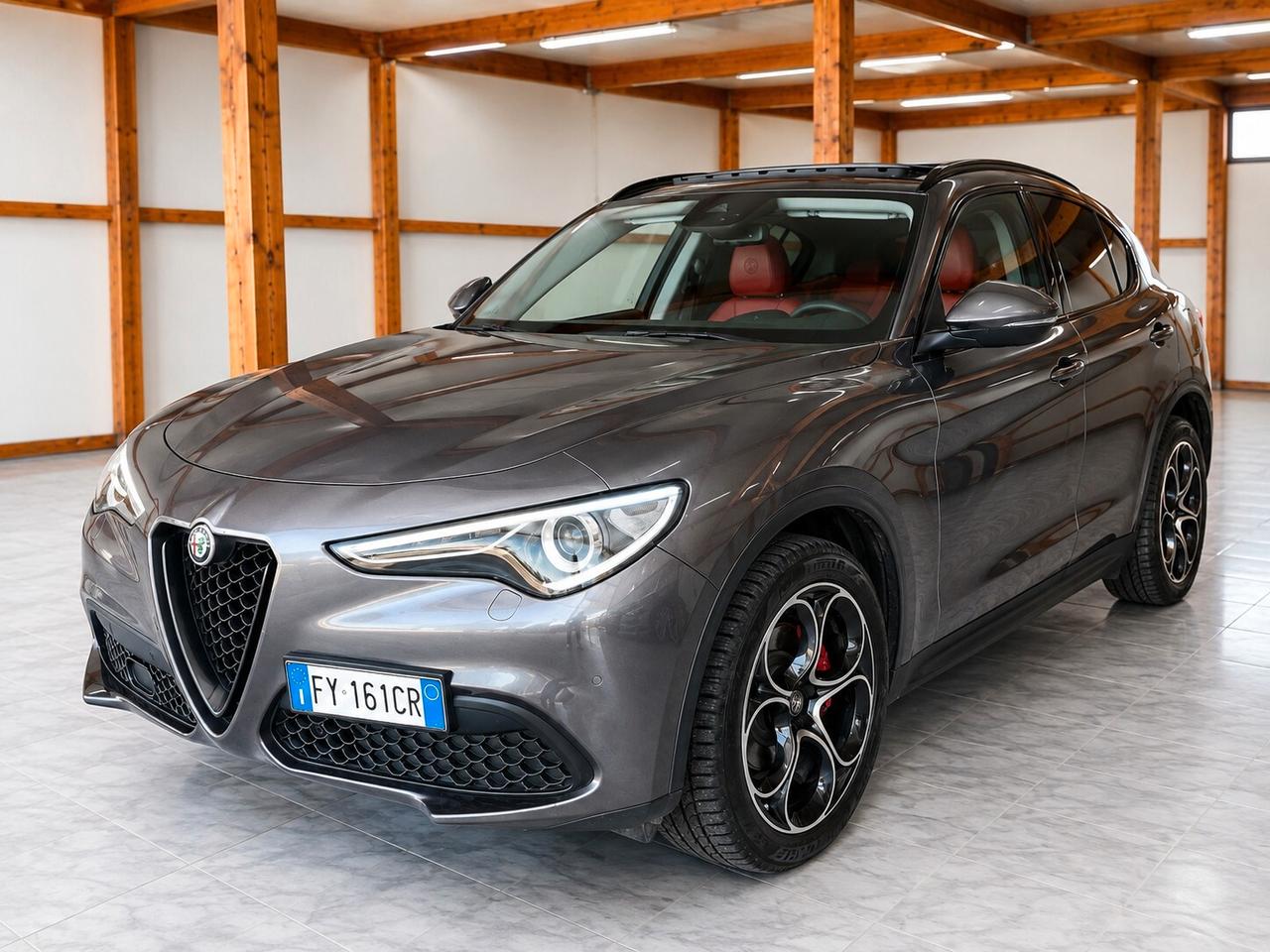 Alfa Romeo Stelvio 2.2 Turbodiesel 210 CV AT8 Q4 B-Tech TETTO APRIBILE
