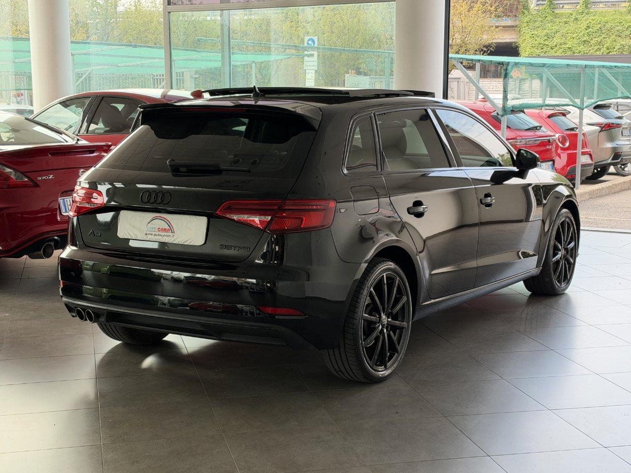Audi A3 Sportback 35 1.5 tfsi 150cv s-tronic Sport Design Tetto Apribile