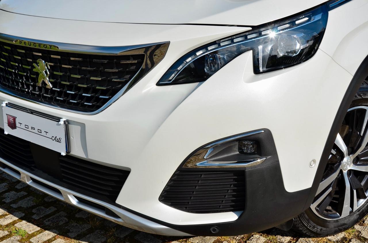 PEUGEOT 5008 1.2 PURETECH GT-LINE 131cv AUTO 7 POSTI, UNICOPROP, SERVICE PEUGEOT, EURO 6D, TETTO, RETROCAMERA 360°, PERMUTE