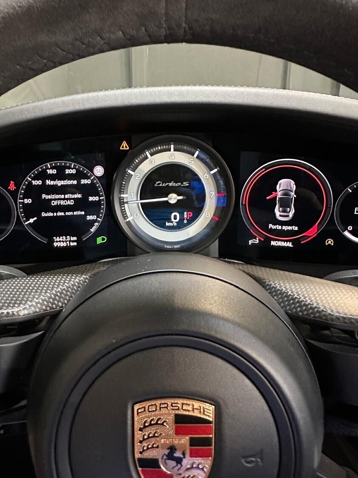 Porsche 911 TurboS Cabrio BURMESTER IVA ESPOSTA CARBO CERAMICA