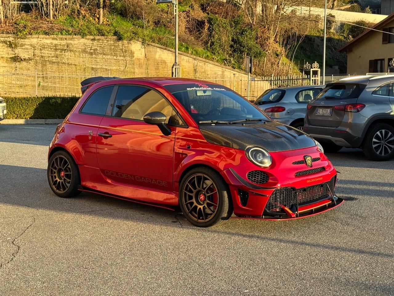 Abarth 595 UNICA! Allargata, Ohlins, 436cv