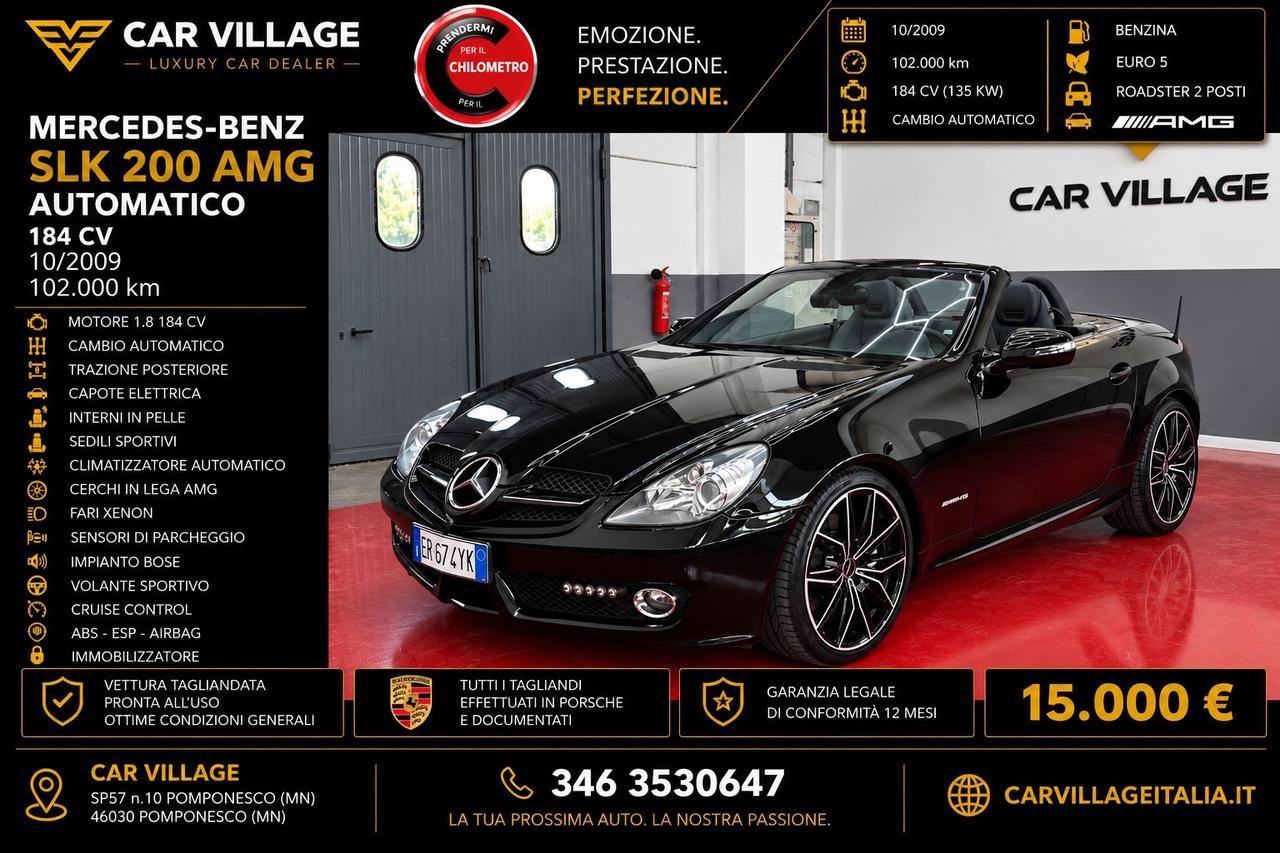 Mercedes-benz SLK 200 Kompressor cat