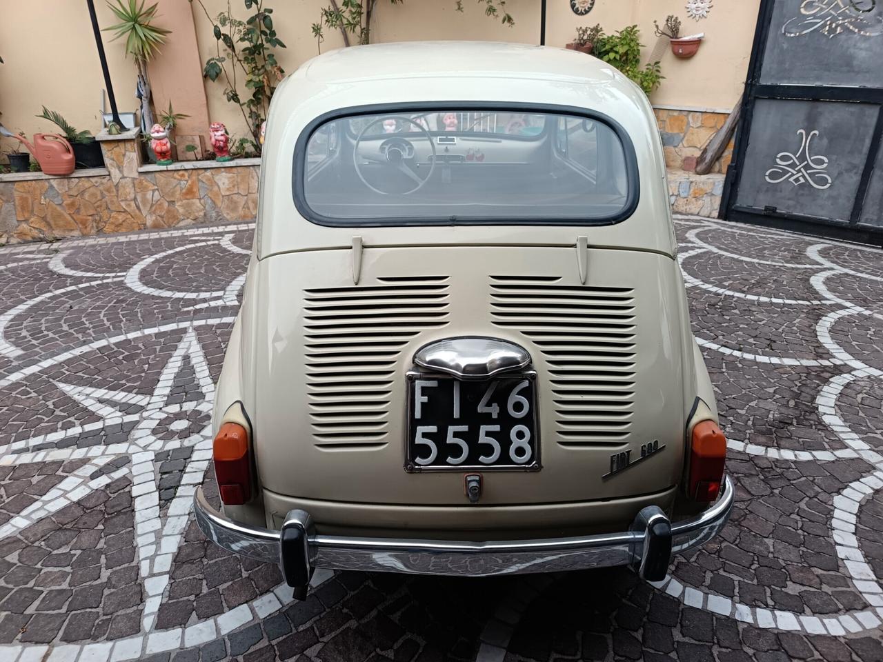 Fiat 600 seicento anno 1968 ORIGINALE