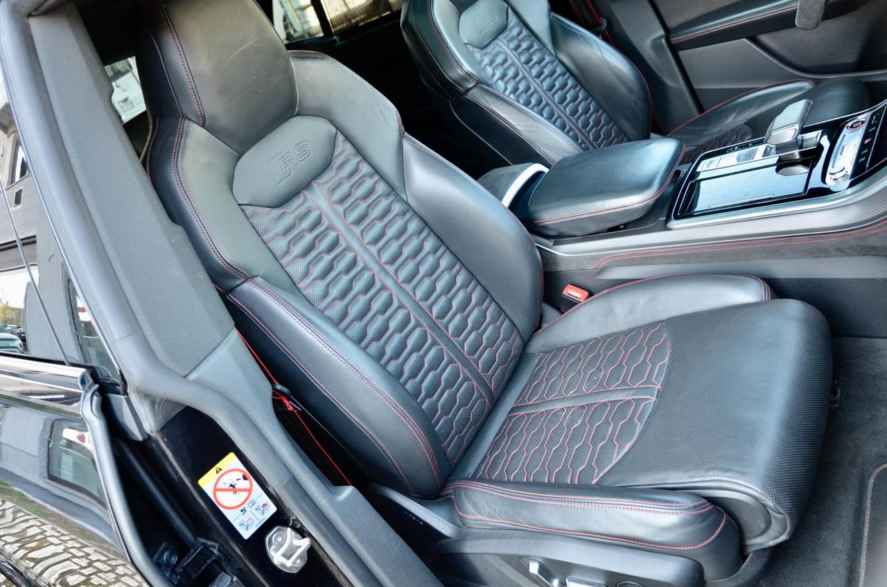 AUDI RS Q8 4.0 MHEV QUATTRO 600cv TIPTRONIC, SERVICE UFF AUDI, TETTO, MATRIX, HI-FI BANG&OLUFSEN, GANCIO TRAINO, EURO 6D, PERMUTE