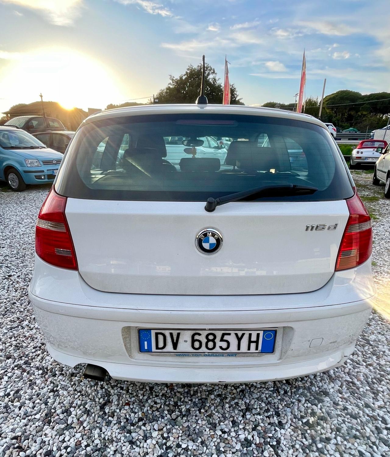 Bmw 116 116d cat 3 porte Futura DPF