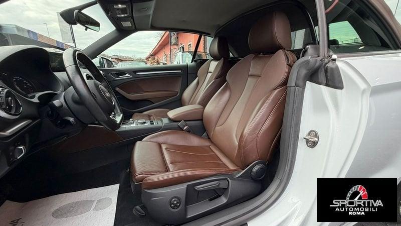 Audi A3 UNIPROPRIETARIO SOLO 26000 KM!!!!!!!!A3 Cabrio 2.0 TFSI quattro S tronic Sport