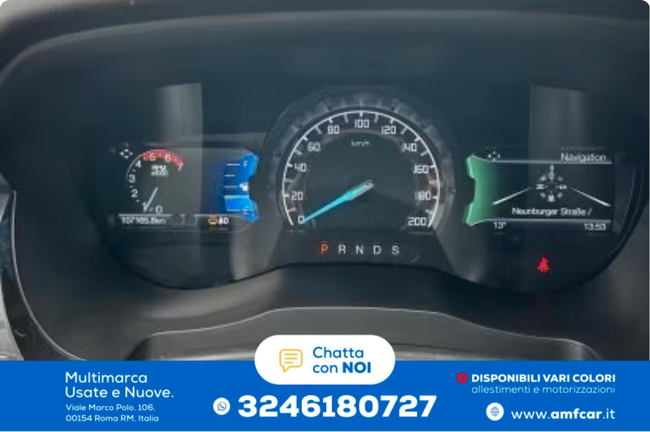 Ford Ranger Wildtrack, 4x4 doppia cabina, 2.0 TDCi, el