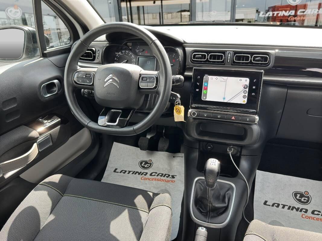 Citroen C3 1.2 puretech Shine 83cv con Telecamera e CarPlay