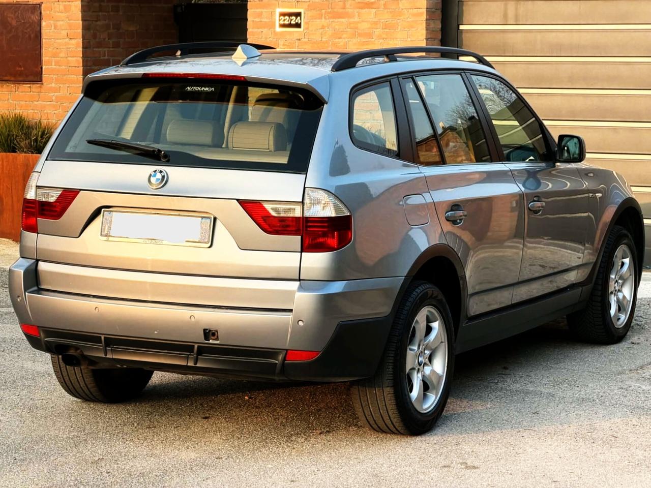 BMW X3 2.0d X-Drive-Pelle,Navi,Xeno-Garanzia-2009