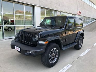 Jeep Wrangler IV 2018 2.0 turbo 80th Anniversary auto