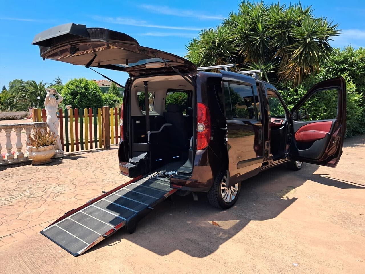Fiat Doblo Doblò 1.6 mjet PIANALE RIBASSATO TRASPORTO DISABILI 4 piu 1