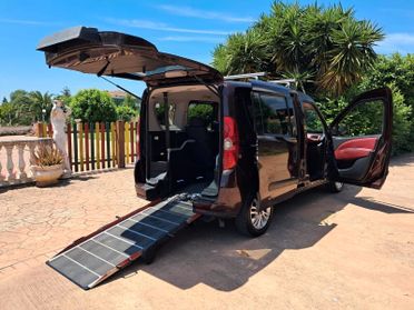 Fiat Doblo Doblò 1.6 mjet PIANALE RIBASSATO TRASPORTO DISABILI 4 piu 1