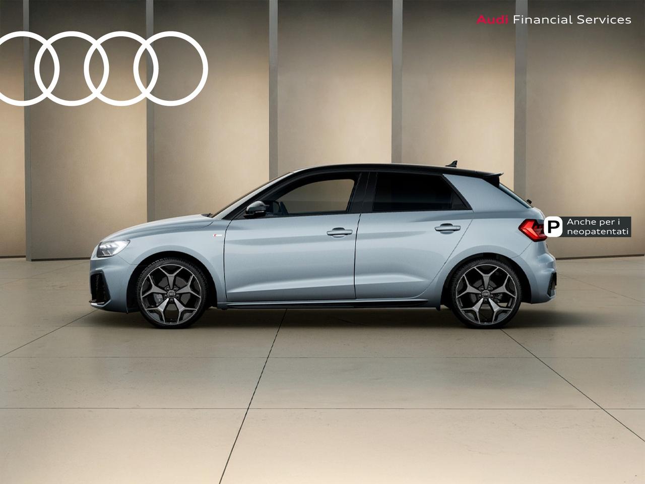 Audi A1 sportback 35 1.5 tfsi identity black s-tronic