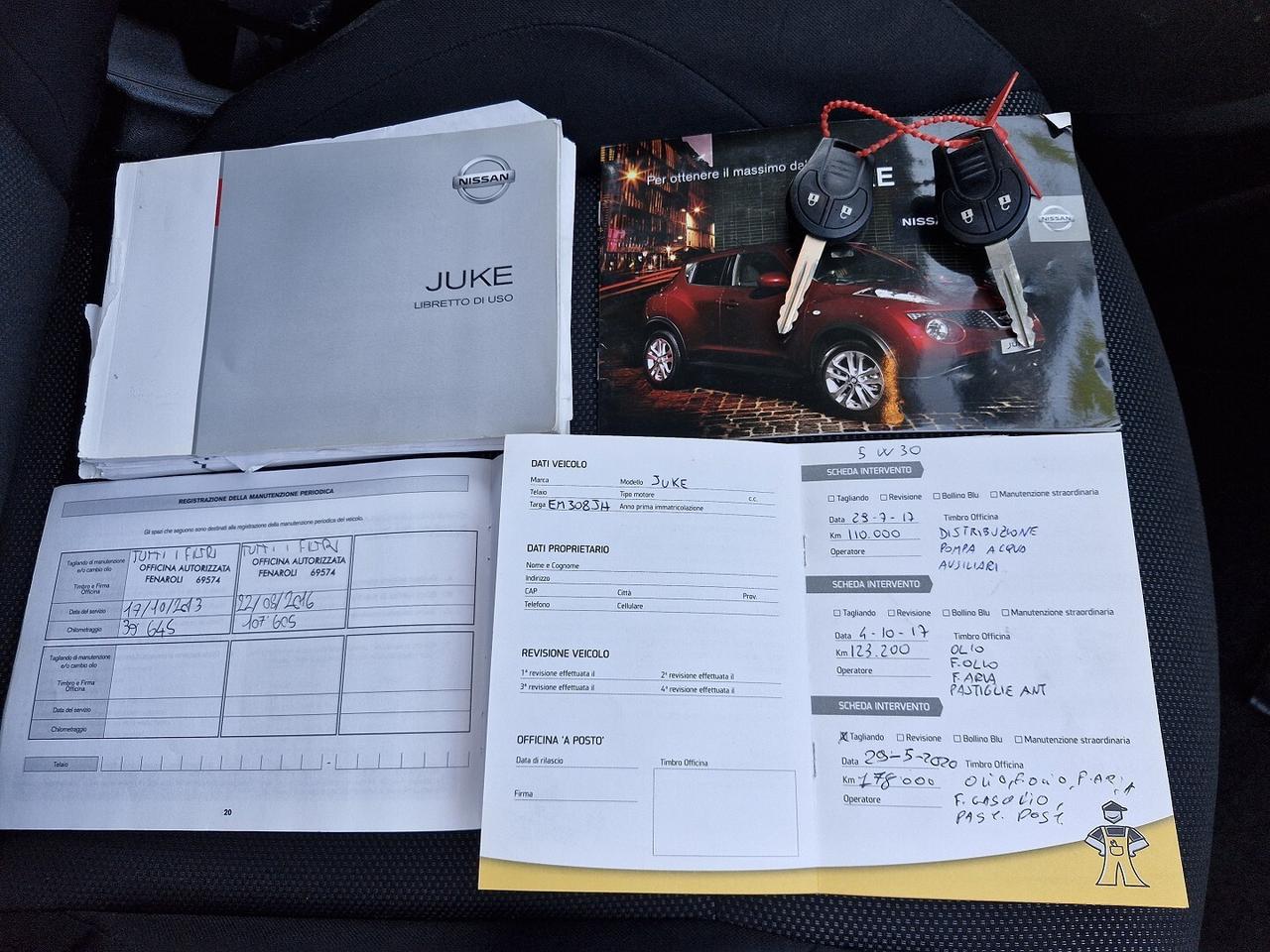 NISSAN JUKE 1.5 DCi 110CV ANNO 2012