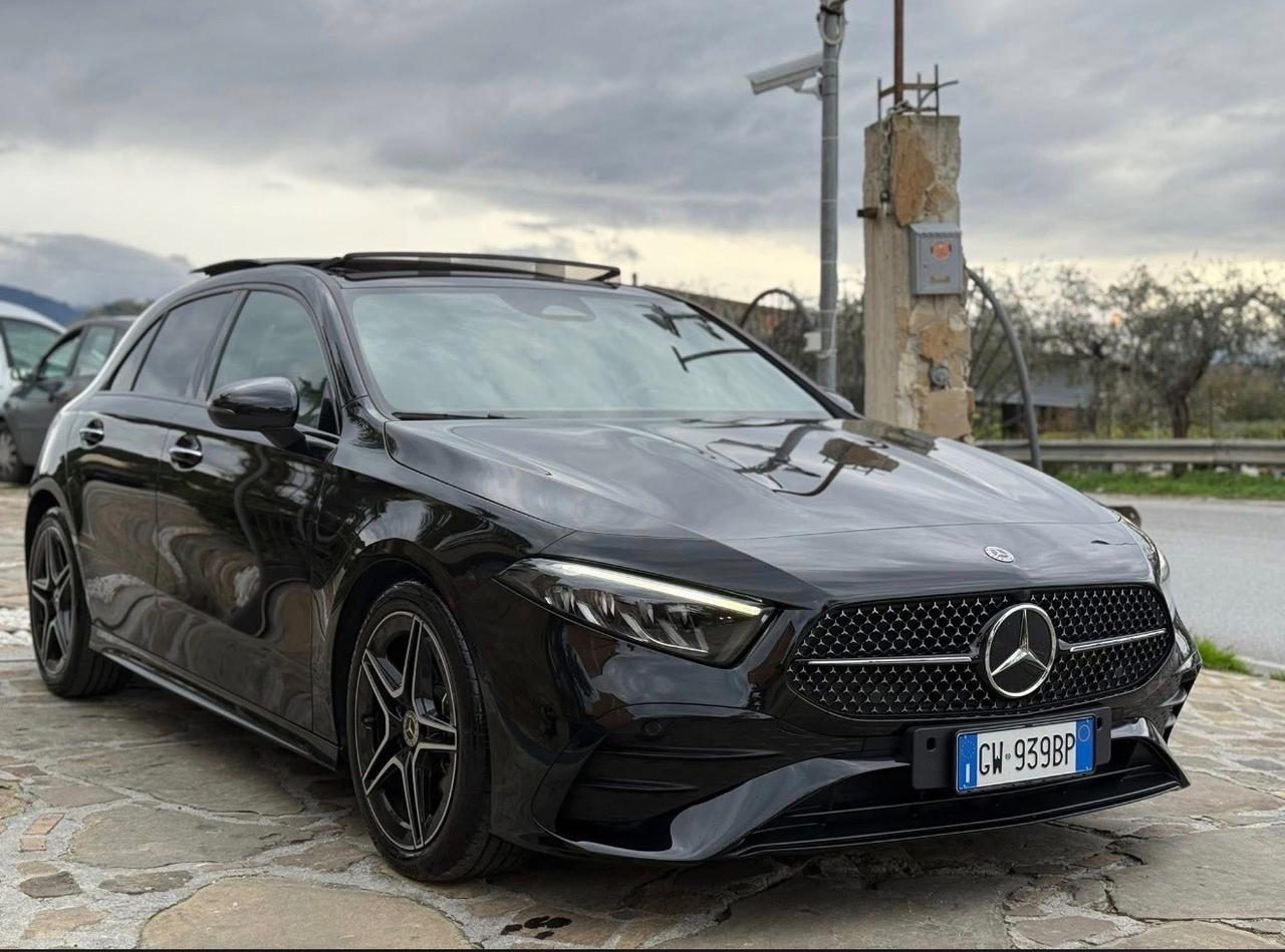 Mercedes-benz A 180 d Automatic AMG Led Tetto Apribile Pelle Navy Camera 360*Bi Xenon