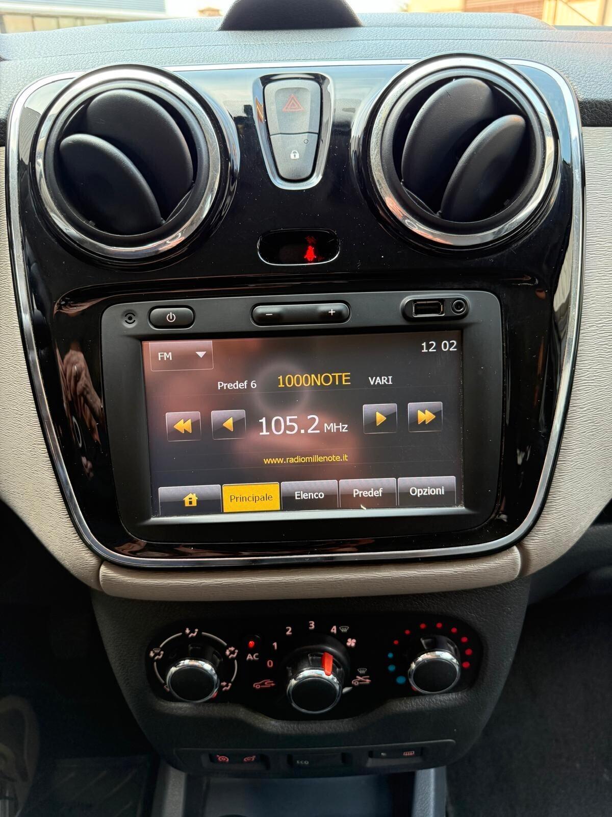 Dacia Lodgy 1.6 8V 85CV GPL 5 posti Lauréate