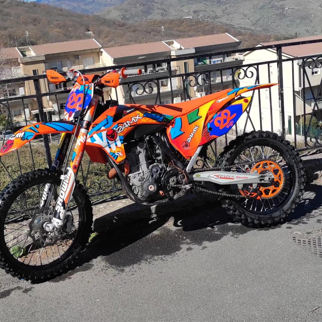 Ktm 450 SX-F cross 4 rapporti
