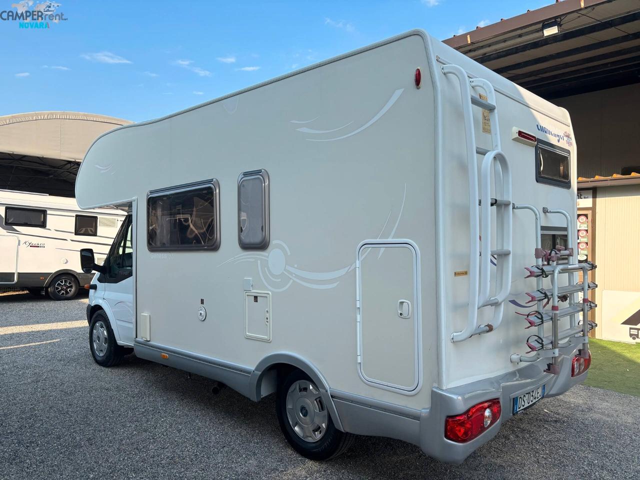 CHALLENGER GENESIS 33 - mansardato con letti a castello in coda