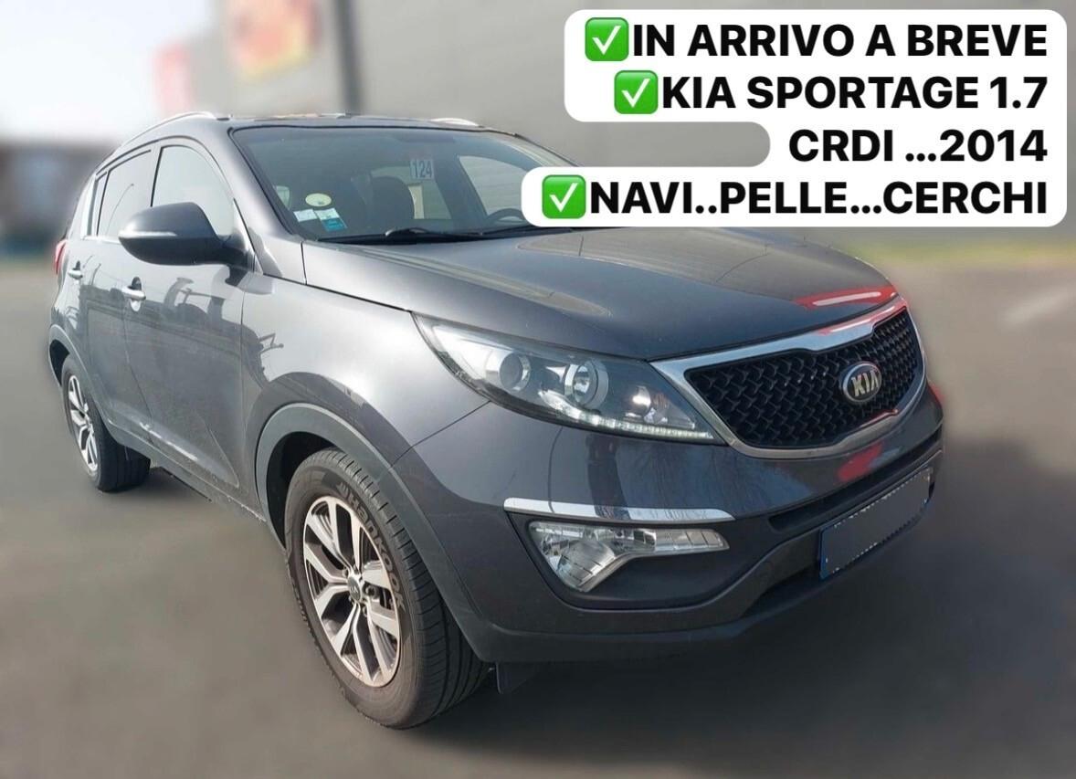 KIA SPORTAGE 1.7 CRDI 115 CV. NAVI+CERCHI+PELLE