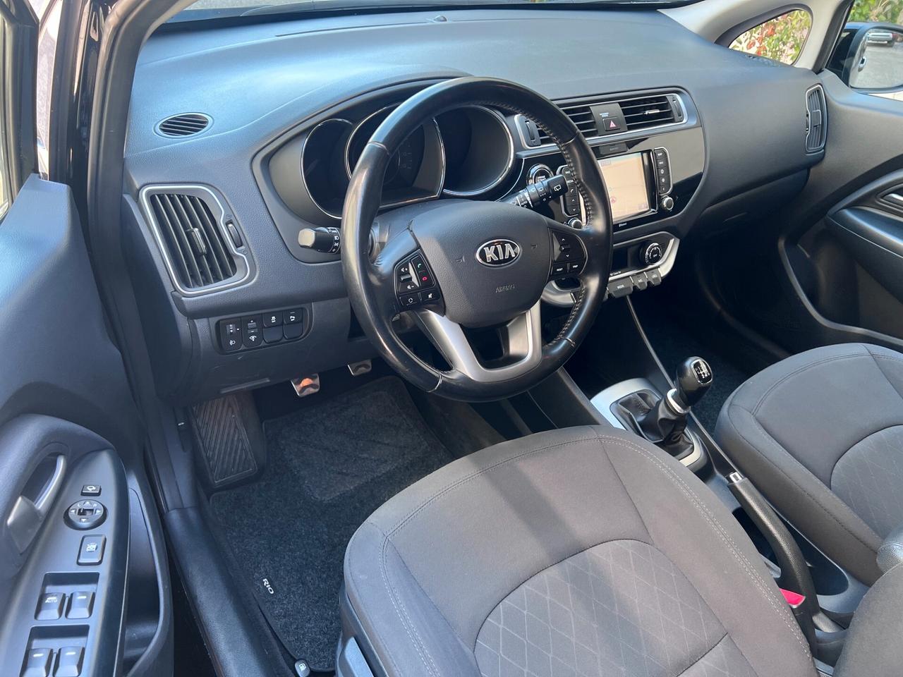 Kia Rio 5pt 1.1 crdi 75cv E6 COOL NAVI/CAMERA/17; OK NEOPAT.