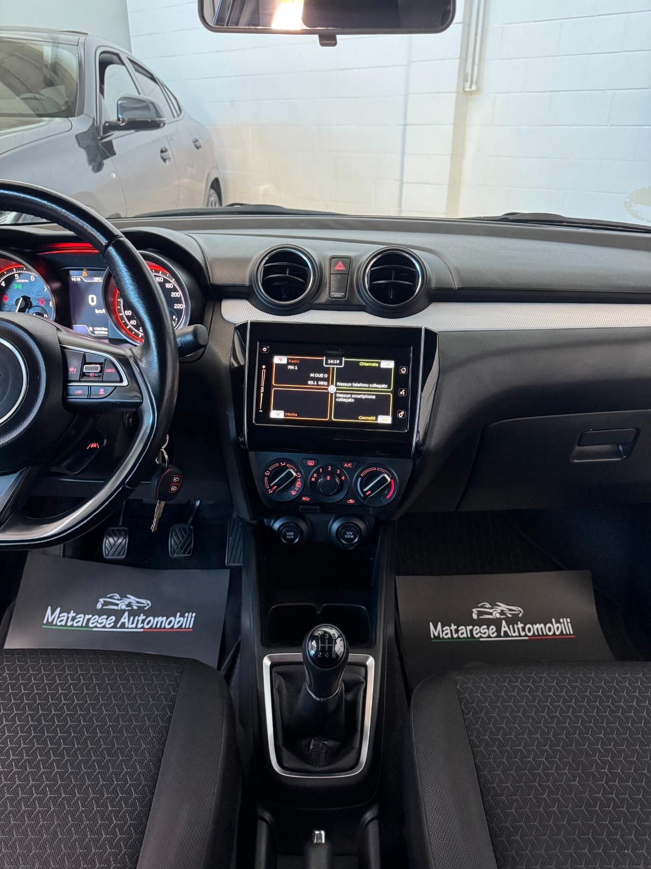 Suzuki Swift Hybrid 1.2cc 83cv Bluetooth Retrocamera OK Neopatentati