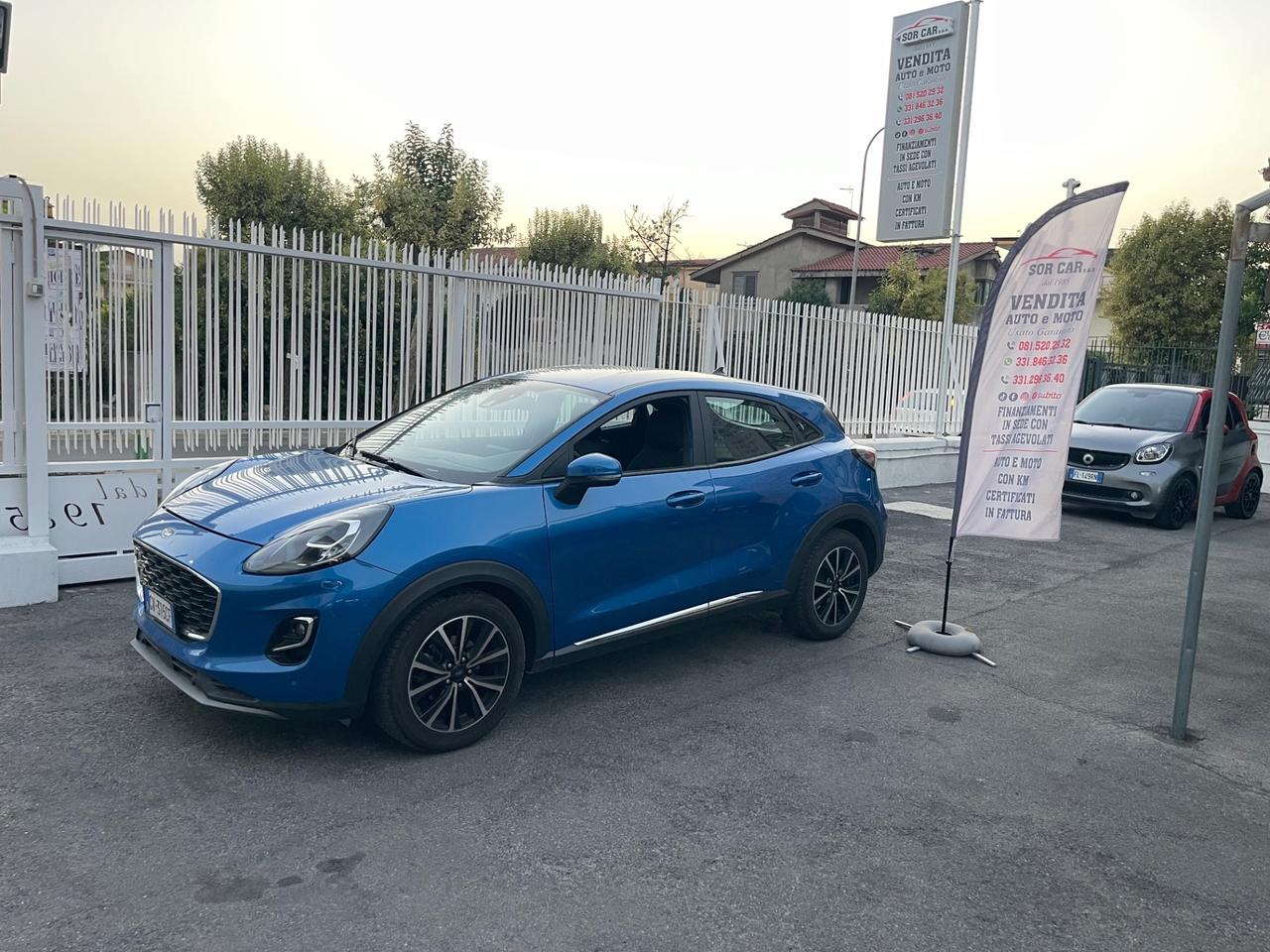 Ford Puma 1.0 EcoBoost Hybrid 125 CV S&S Titanium X KM CERTIFICATI!!!