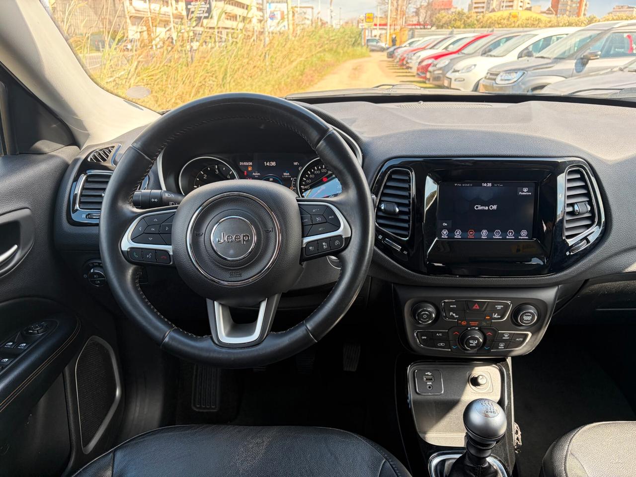 JEEP COMPASS LIMITED 1.6 MJT 120CV ANNO 2017 131.000 KM GARANTITA