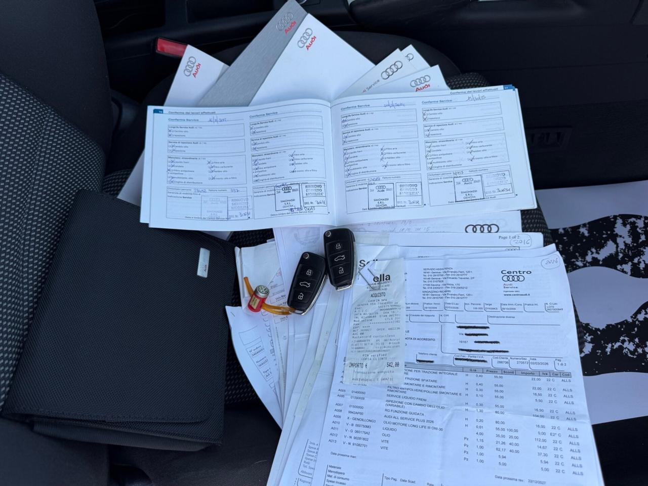 Audi A3 2.0 TDI 170 CV Quattro Xeno Unico P.