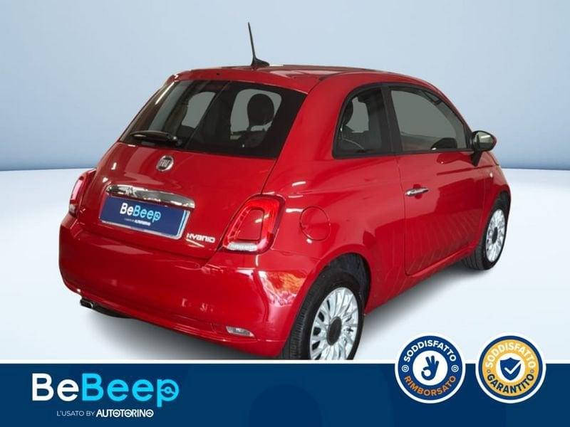 FIAT 500 1.0 HYBRID LOUNGE 70CV