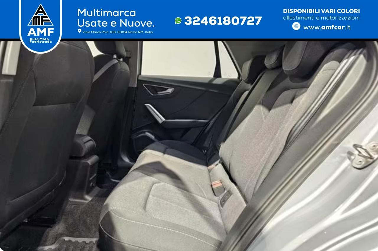 Audi Q2 35 TFSI Telecamera virtuale Riscaldatore ausiliario Sedili sportivi