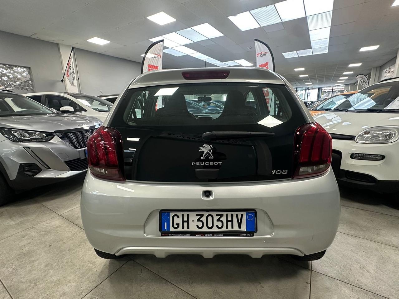 Peugeot 108 VTi 72 S&S 5 porte Allure OK Neopatentati