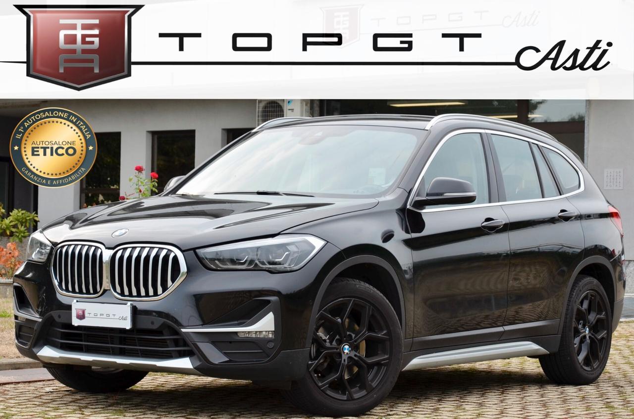 BMW X1 XDRIVE18d XLINE 150cv AUTO, RETYLING, UFF ITALIANA, EURO 6B, FARI FULL LED, RETROCAMERA, NAVI, APPLE, PERMUTE