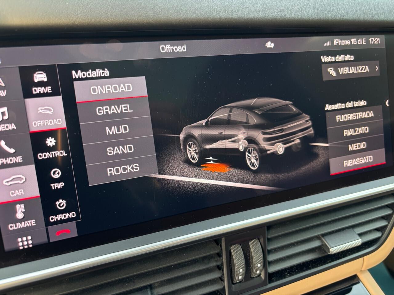 PORSCHE CAYENNE COUPÉ 3.0 BENZINA/HYBRID 340cv PERFETTA