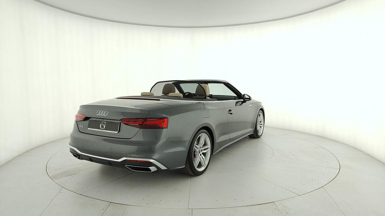 AUDI A5 Cabrio 40 2.0 tfsi mhev Business Advanced 204cv s-tronic