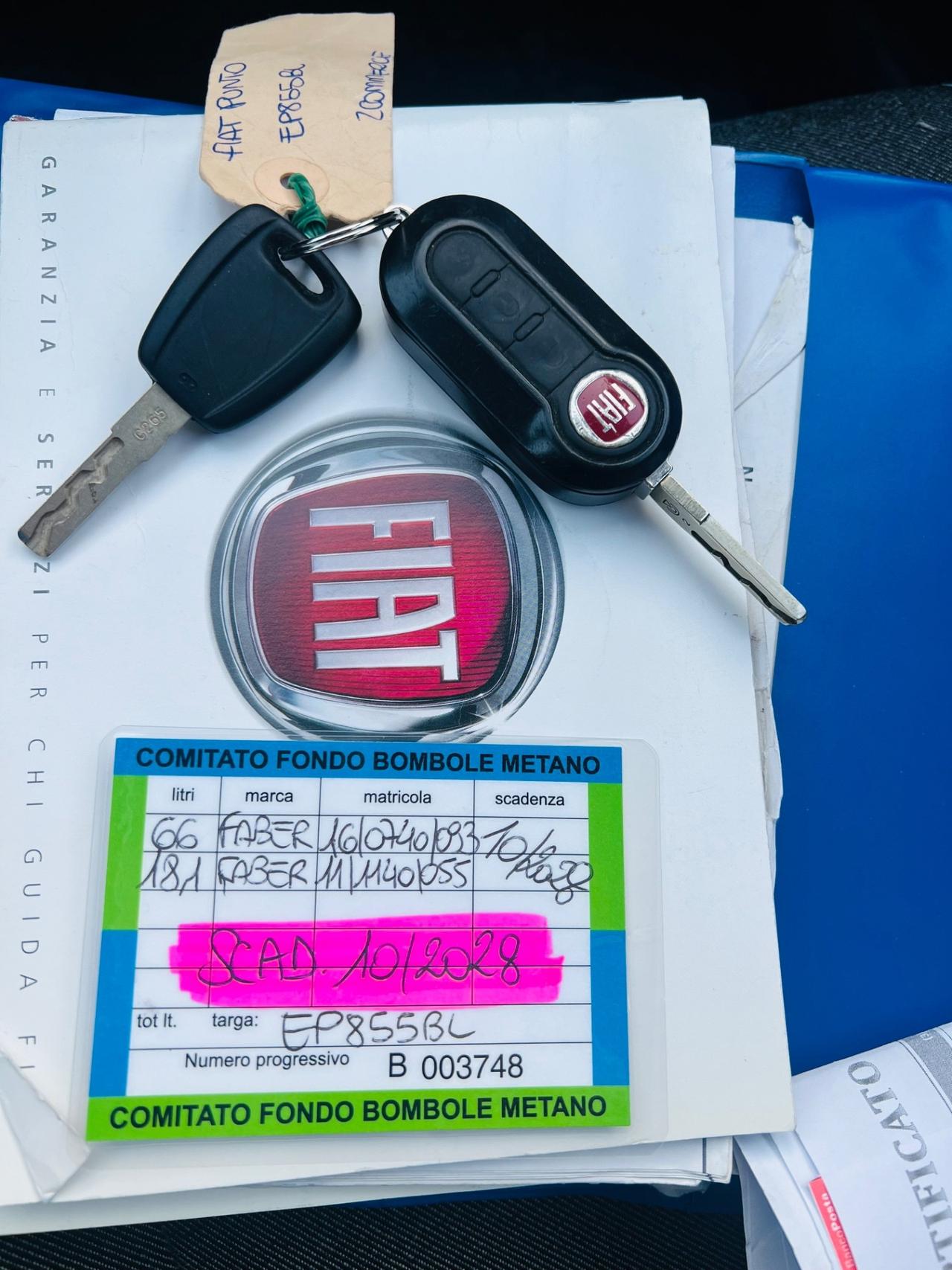 Fiat Punto 1.4 8V 5 porte Natural Power Pop