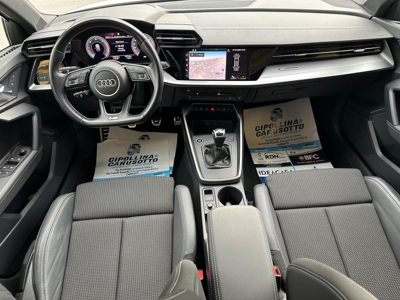 Audi A3 SPB 35 TDI S line 2/2022 KM 139535 CERT 1PROP