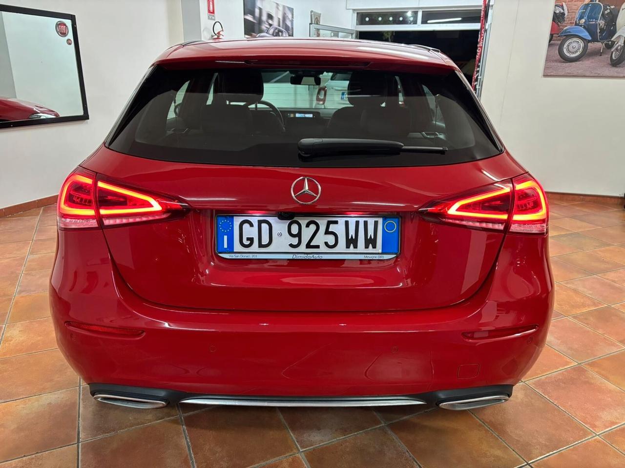 MERCEDES CLASSE A 180 2019 1.3 BENZINA
