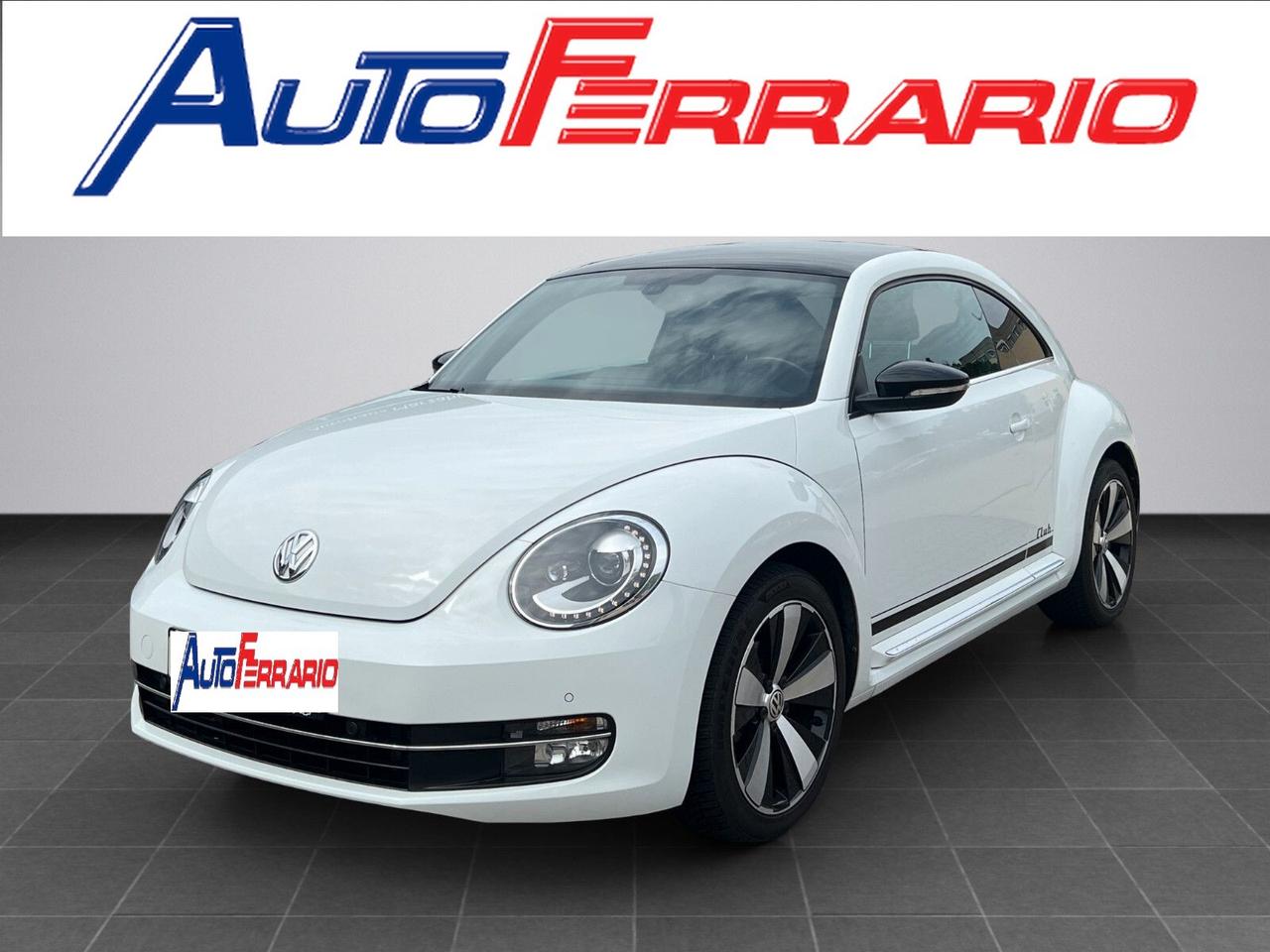 Volkswagen Beetle CLUB BI-COLOR NAVY XENO SENS PARK DOPPI CERCHI DA 18" VETRI SCURI VOLANTE MULTIFUNZIONI