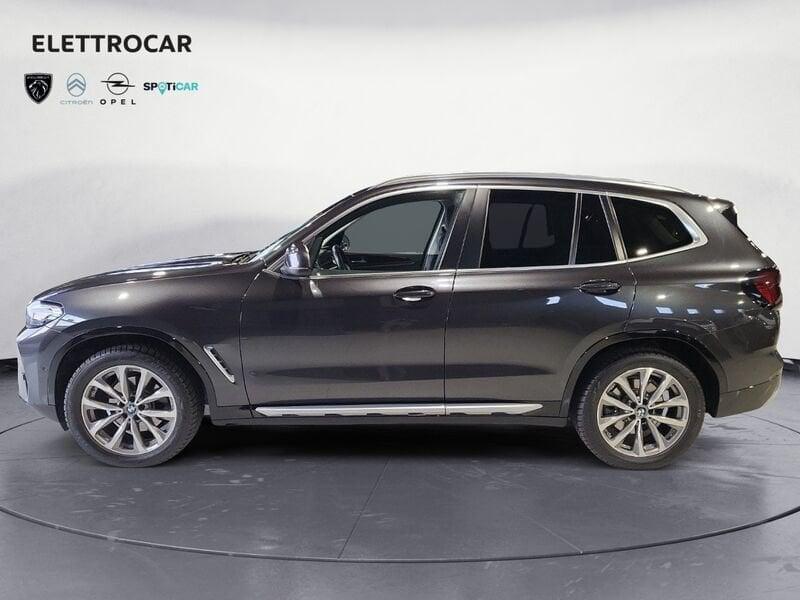 BMW X3 xDrive 20d 190cv Automatica MH48V con Gancio Traino