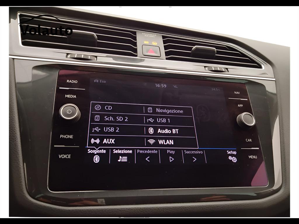 VOLKSWAGEN Tiguan II 2016 - Tiguan 2.0 tdi Style 4motion 150cv dsg