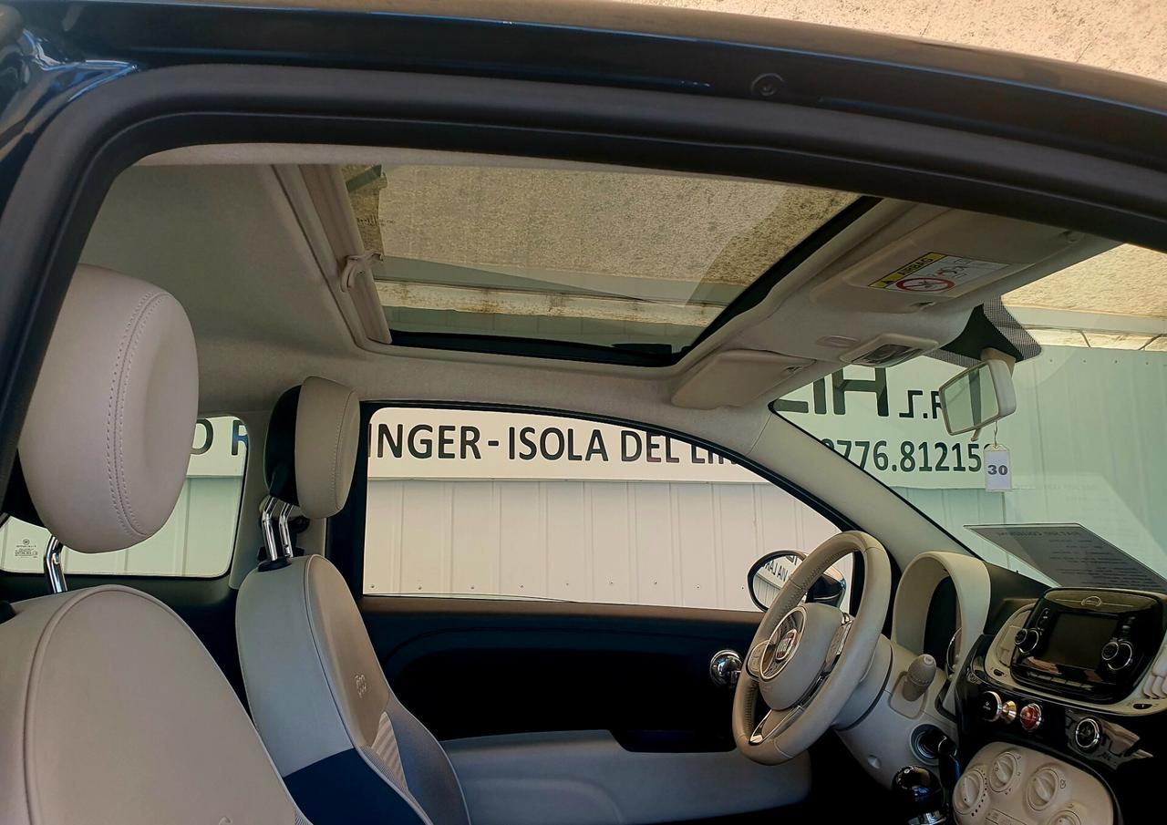 Fiat 500 1.2 Benz. Collezione - 2018- KM: 113 mila